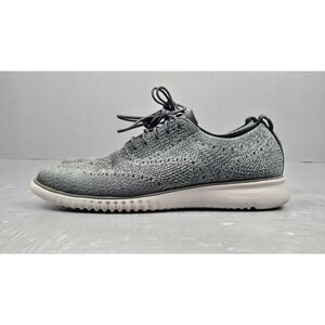 Cole Haan Shoes‎ Mens 10M 2 Zerogrand Stitchlite Gray Oxford Shadow Twisted Knit